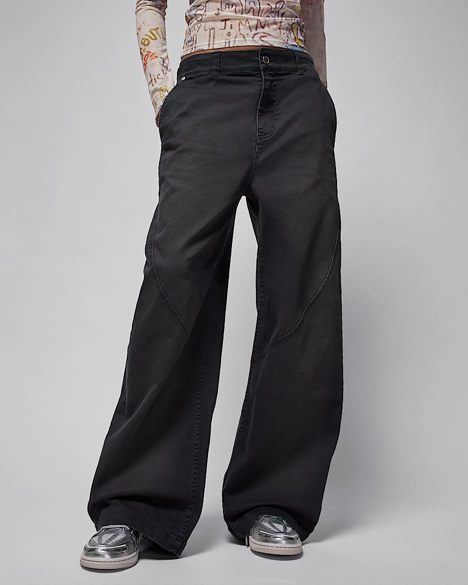 パンツ JORDAN BRAND W J SP COLLECTIVE PANT Jordan Flight Women's '91 Wide-Leg Baggy Pants. Nike.com